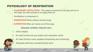 OXYGENATION NEEDS NURSING FOUNDATION 2ND SEM | PPTX
