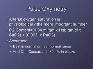 O2 Measurement After 2.1l Oxygenation, Ventilation And Ventilator Management In The First 24 ...