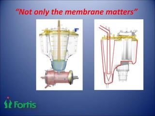 “Not only the membrane matters”
 