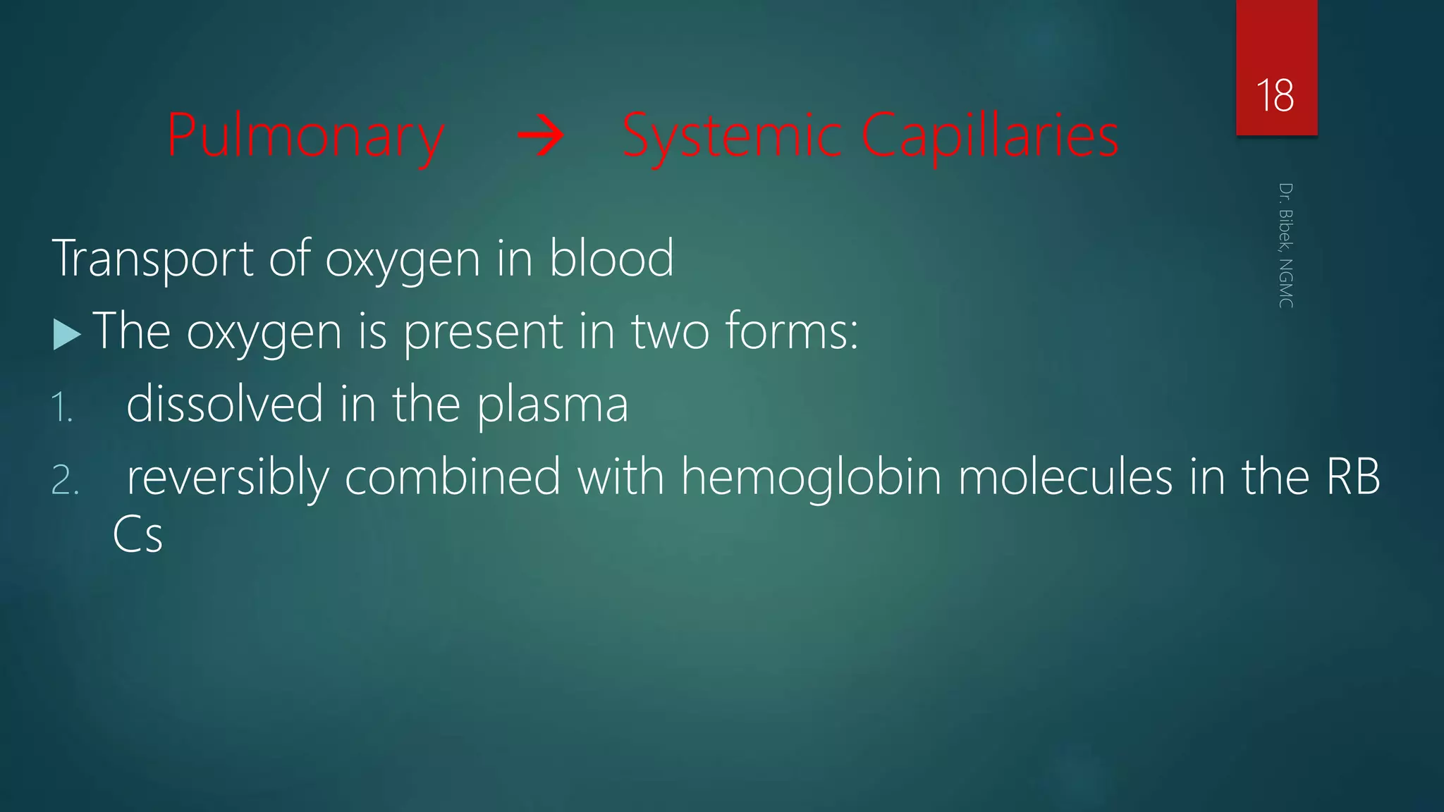 Oxygen cascade | PPTX