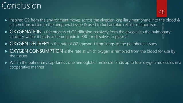 Oxygen cascade | PPTX