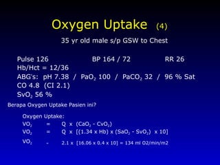 Minium Sat O2 Oxygen Delivery and Consumption WS Hemo 2011 .pptx