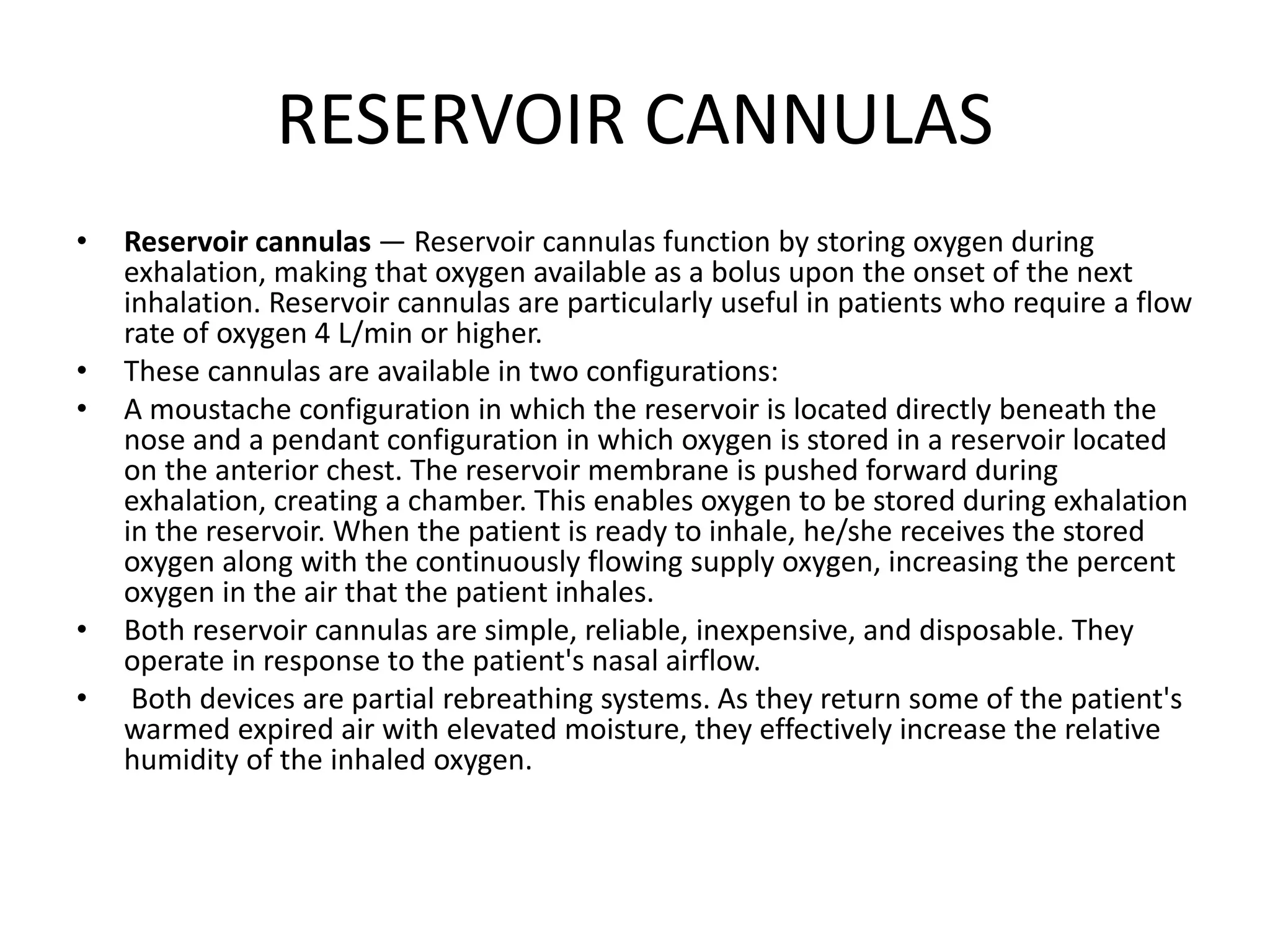 Oxygen delivery system | PPTX