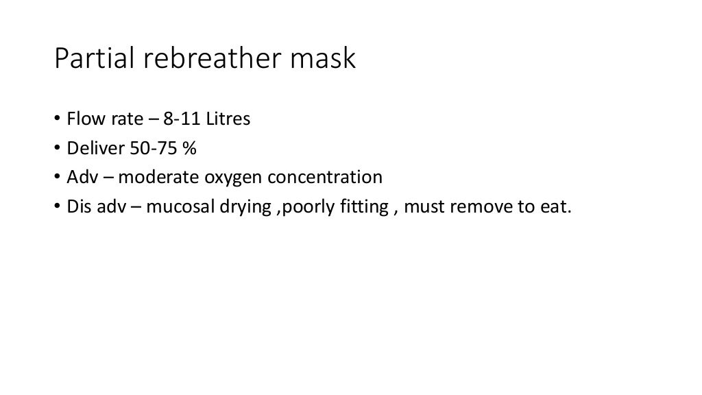 HIGH AND LOW FLOW OXYGEN DEVICES