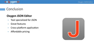 Oxygen JSON Editor | PDF