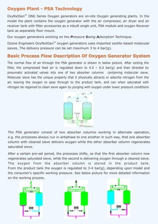 Oxygen plant | PDF