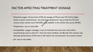 Oxygen Scavenger for boiler usage in dearator | PDF