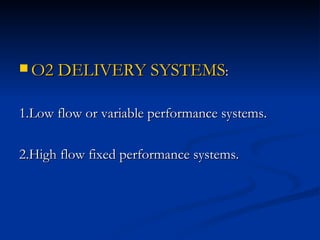 Oxygen therapy | PPT