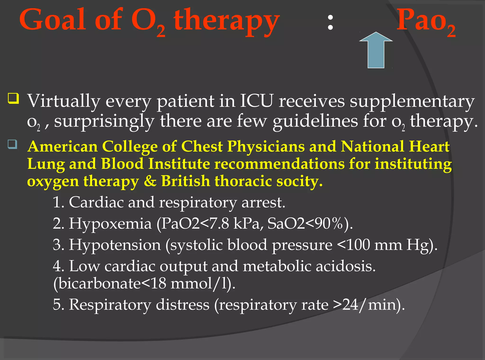 Oxygen therapy | PPT