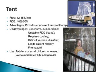 Fio2 Needs Children Oxygen therapy | PPTX