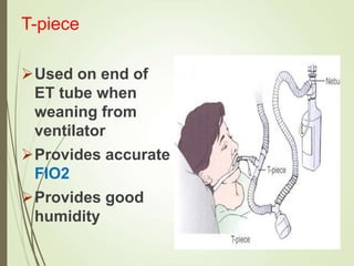 Fio2 T Adapter Oxygen therapy.ppt