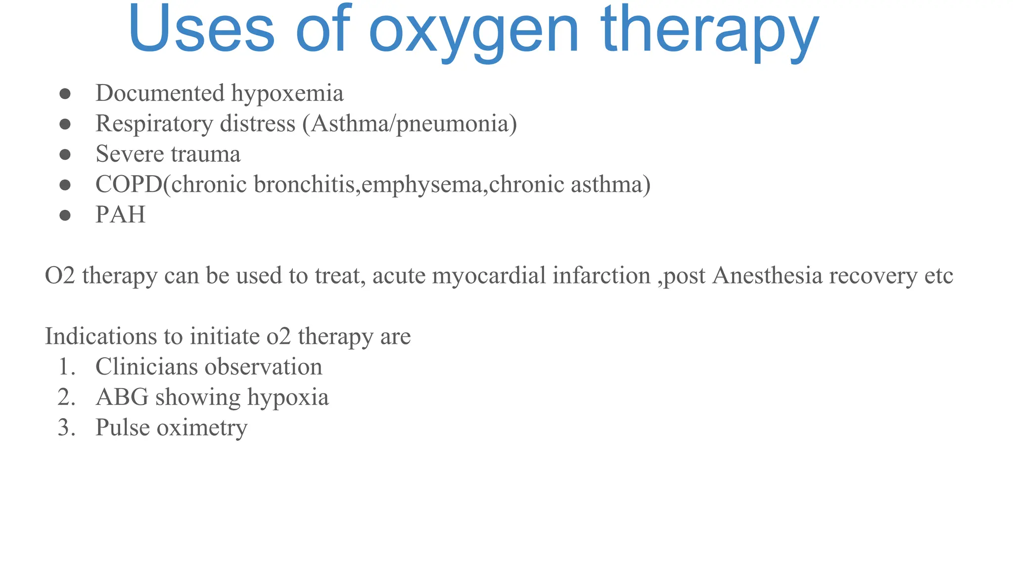 oxygen therapy devices and flow rates.pptx