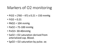 Spo2 Markers Oxygen therapy dr wahdat alkozai | PDF