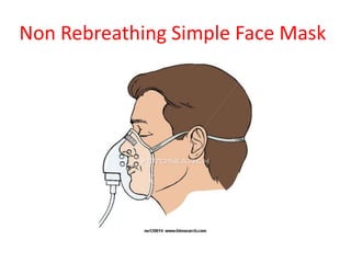 Non Rebreathing Simple Face Mask
 