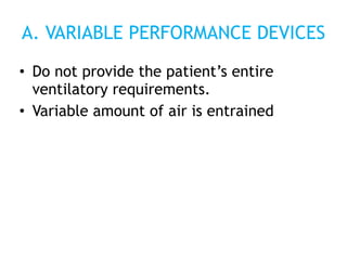 Variable Performance Device Include Oxygen therapy final | PDF