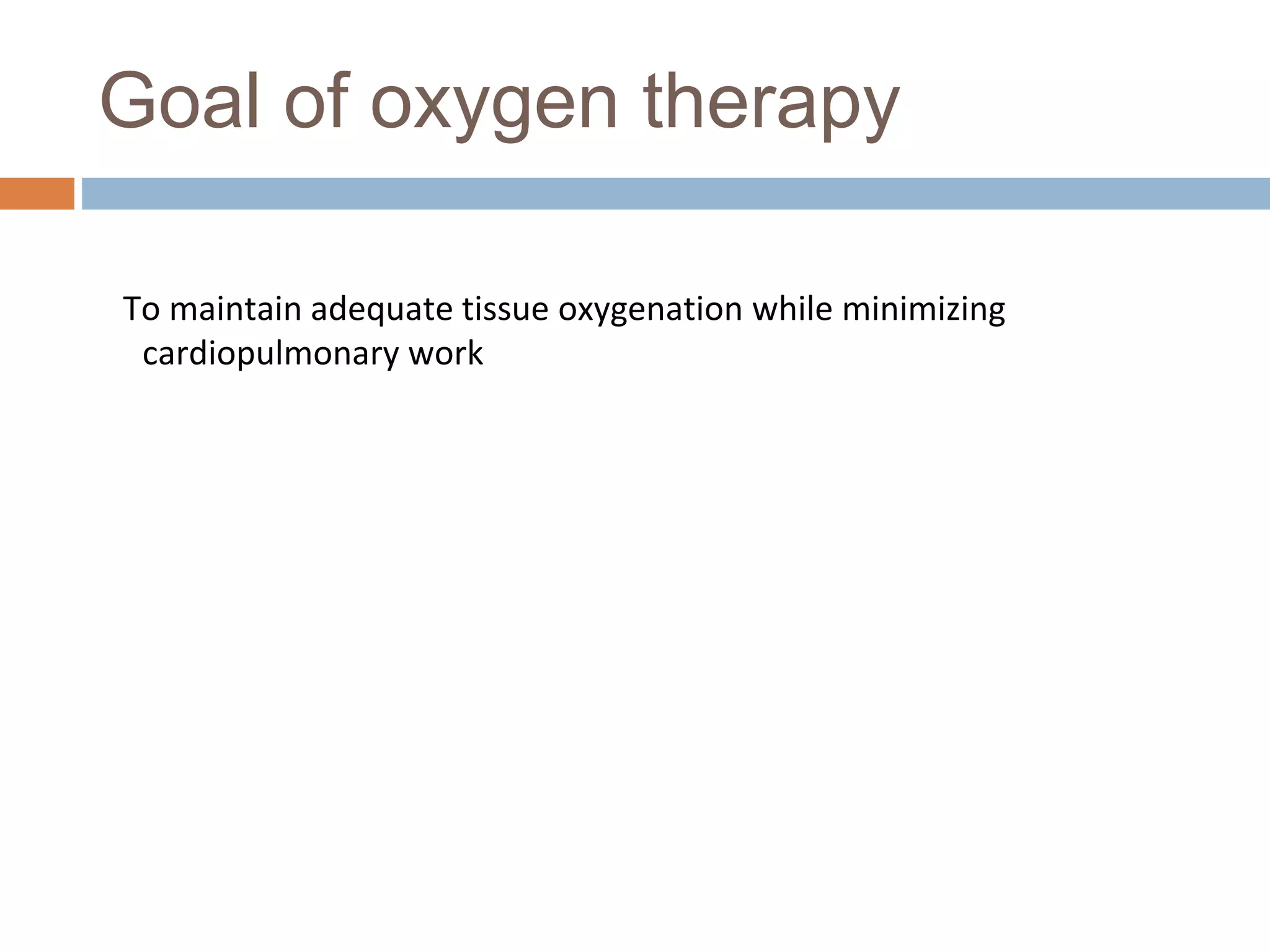 Oxygen therapy | PPT