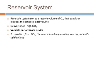 Variable Performance Device Include Oxygen therapy | PPT