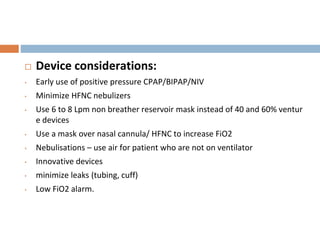 Bipap 40 Fio2 Oxygen therapy | PPT