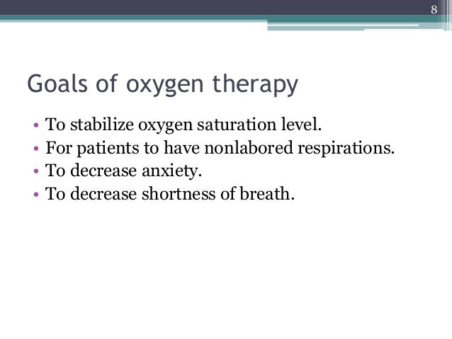 Oxygen Therapy Ppx