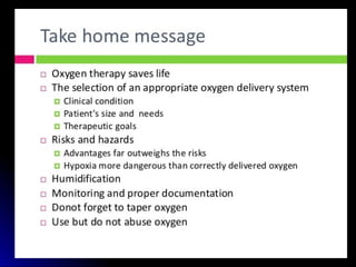 Take home messagesTake home messages
 