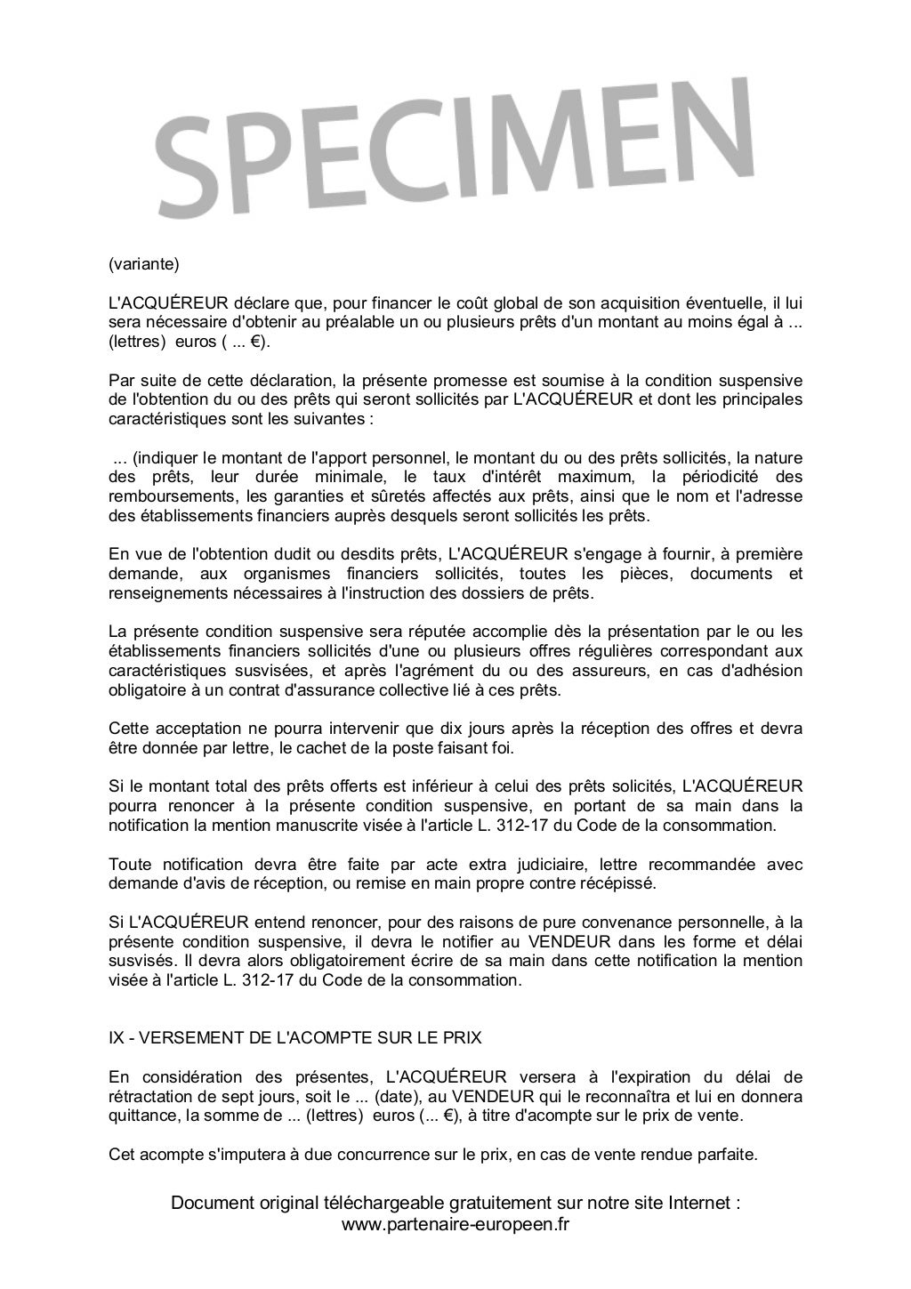 Dissertation promesse synallagmatique de vente 08 picture