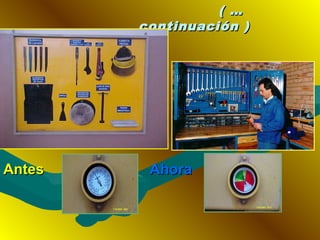 ( …( …
continuación )continuación )
AntesAntes AhoraAhora
 