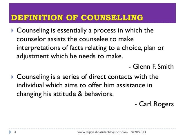 Guidance And Counselling