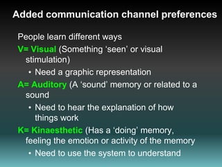 Added style preferences to personas People oriented