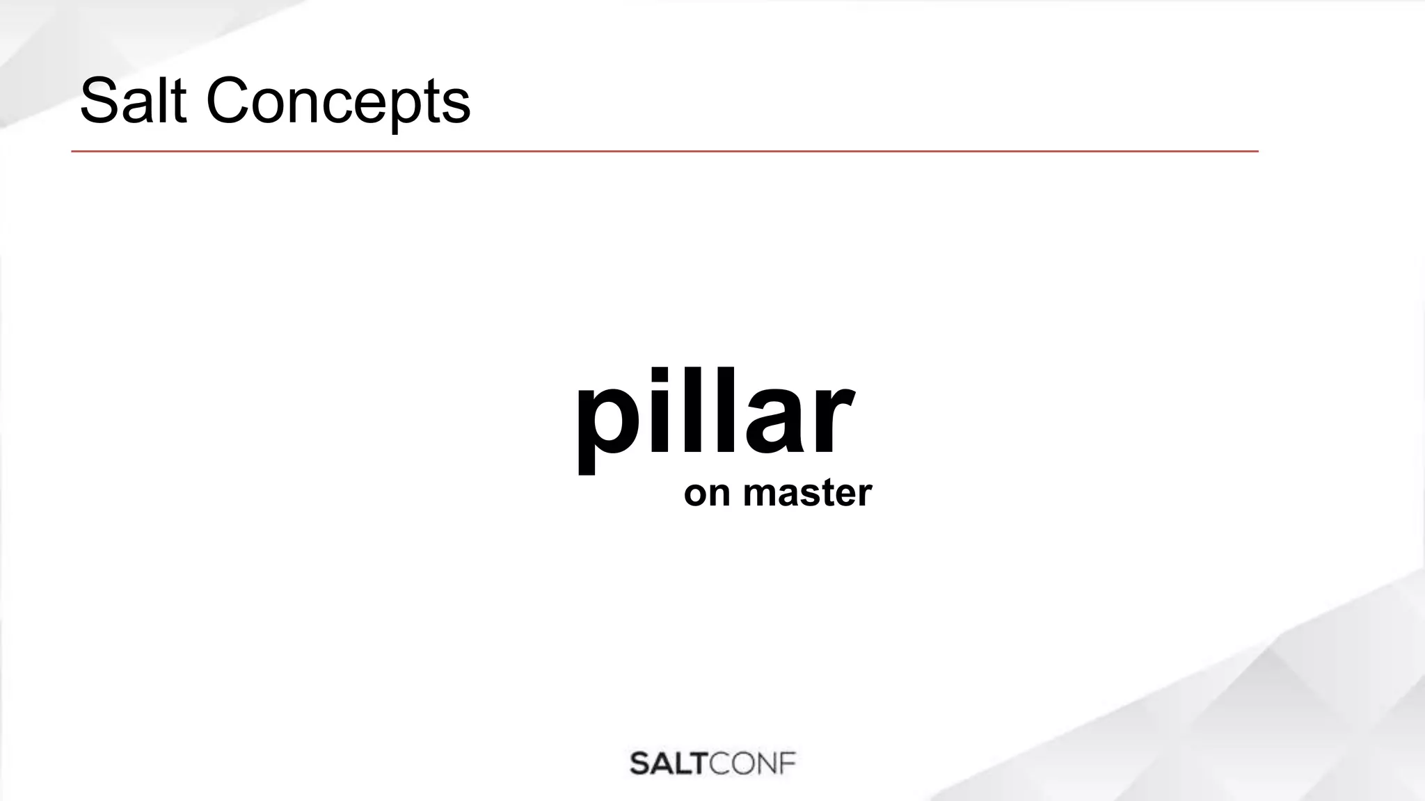 Salt Concepts
pillaron master
 