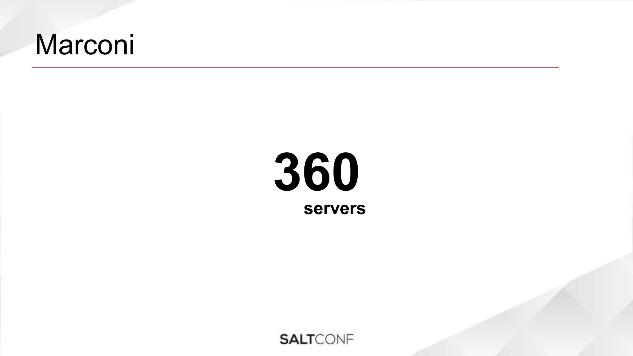 Marconi
360servers
 