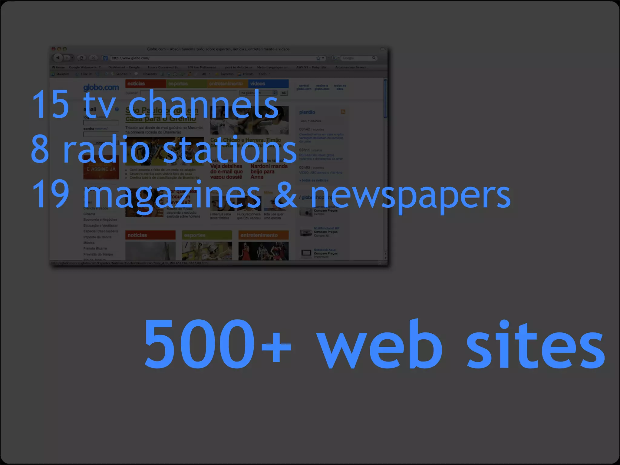 lightweight SOA with web widgets