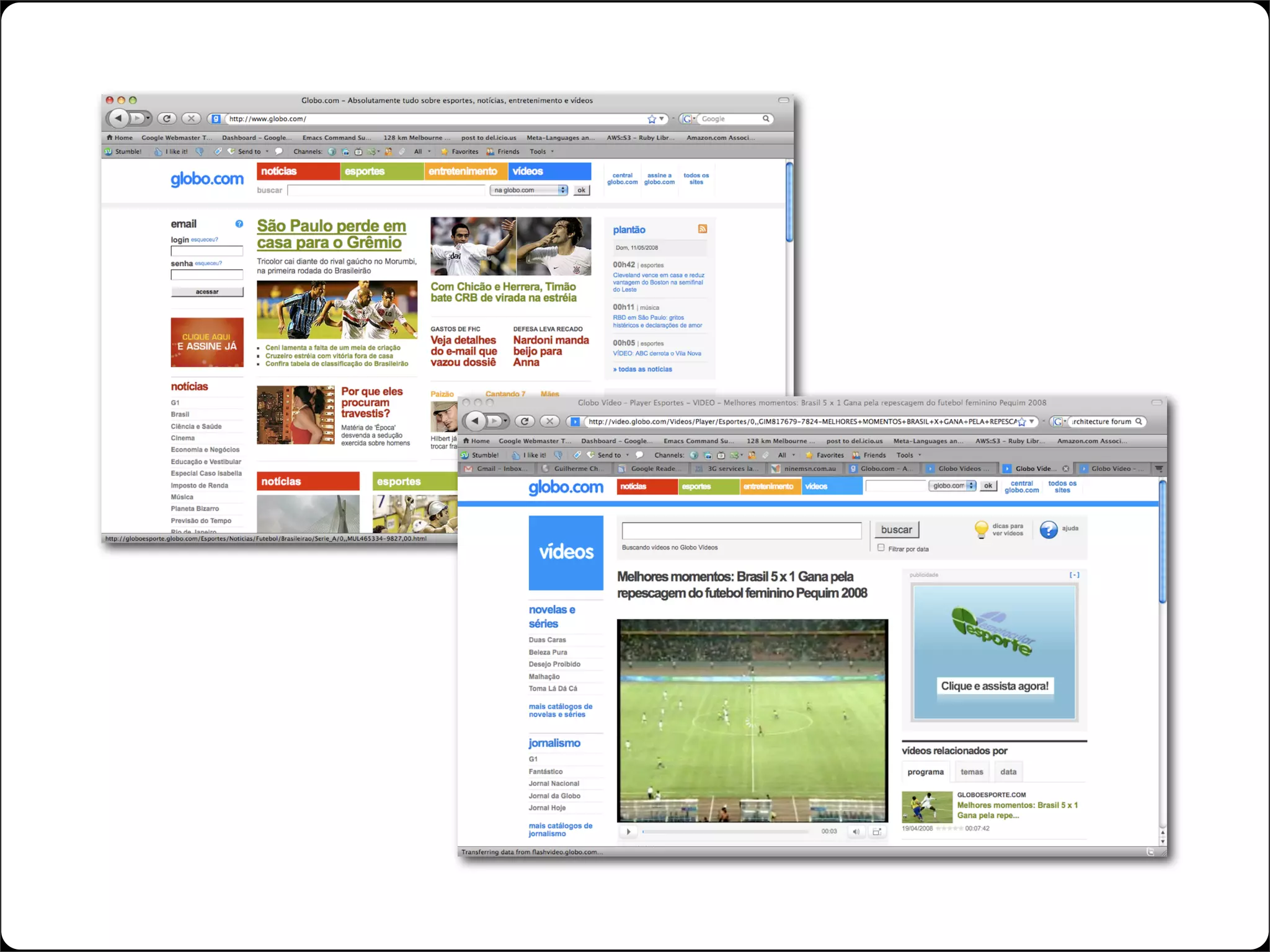 lightweight SOA with web widgets