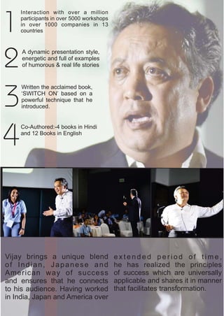 Vijay Batra Keynote Profile