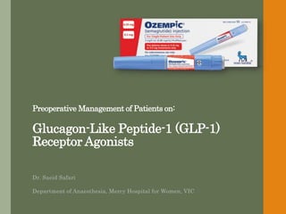 how do you feel on glp 1 GLP-1 nausea: How to handle GLP-1s' most common side effect