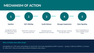 ozempic semaglutide mechanism of action A new era for oral