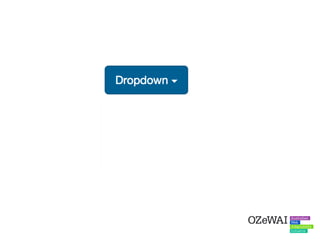 <div class="dropdown">
<button id="dropdownMenu1" data-
toggle="dropdown" aria-haspopup="true" aria-
expanded="true">
Drop...