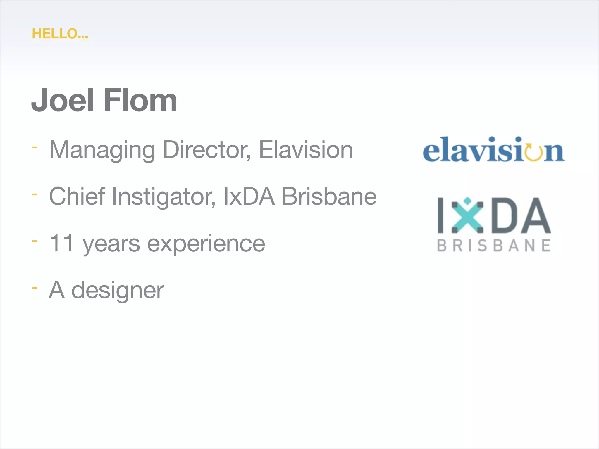 The value of an interaction