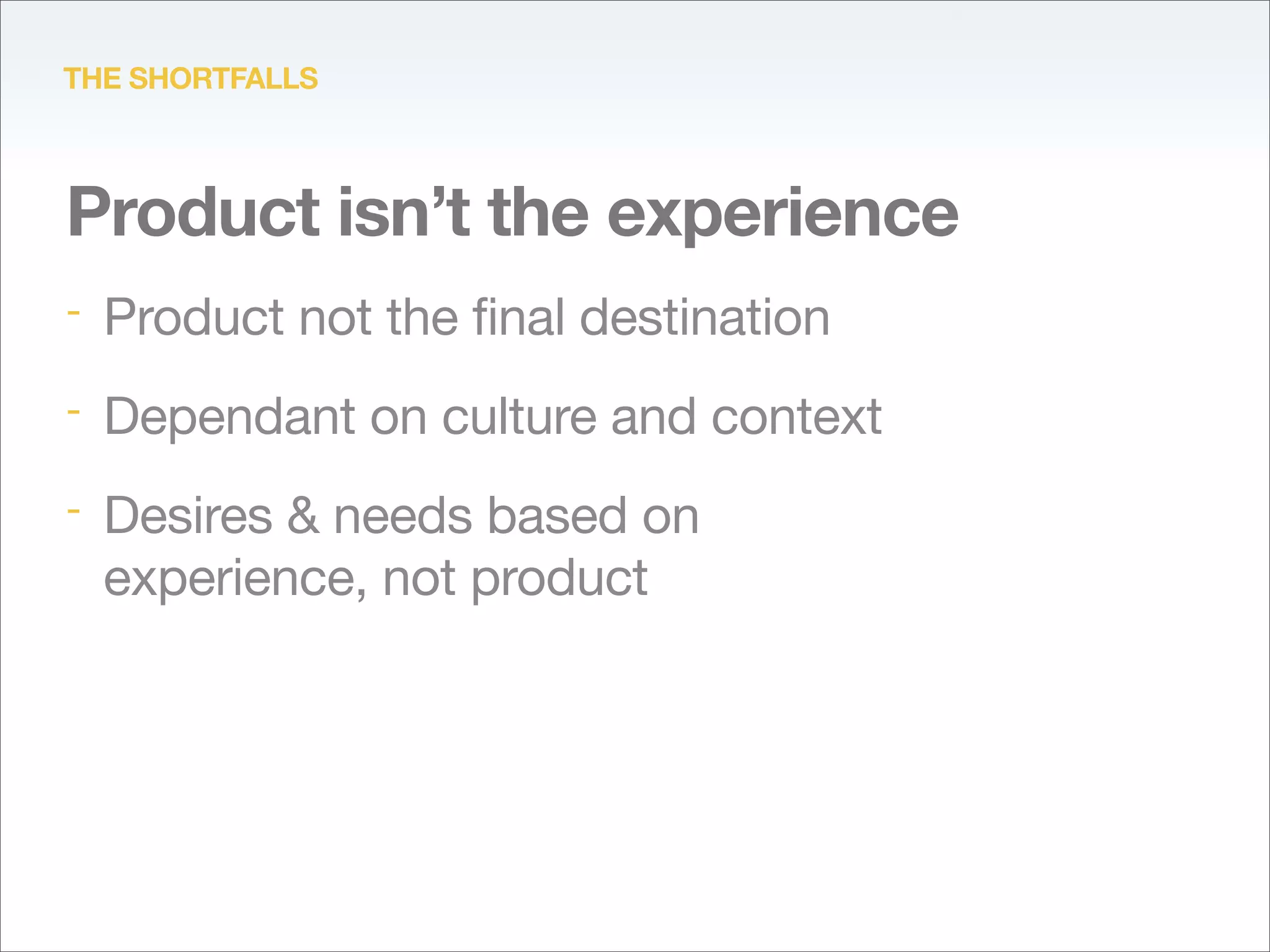 The value of an interaction