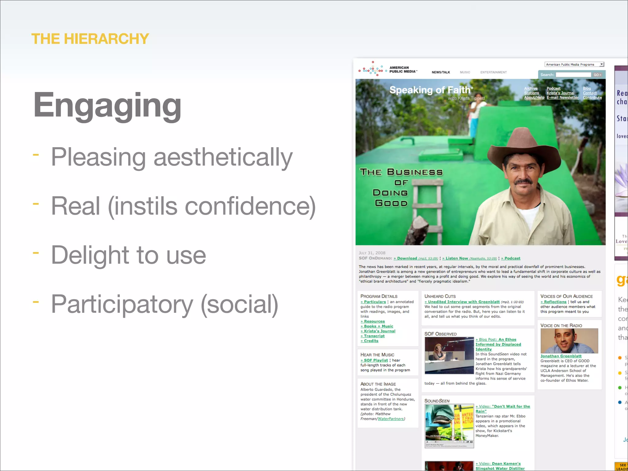 The value of an interaction