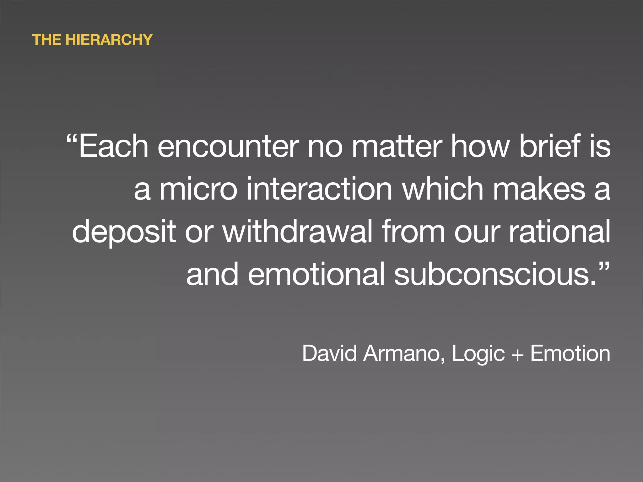 The value of an interaction