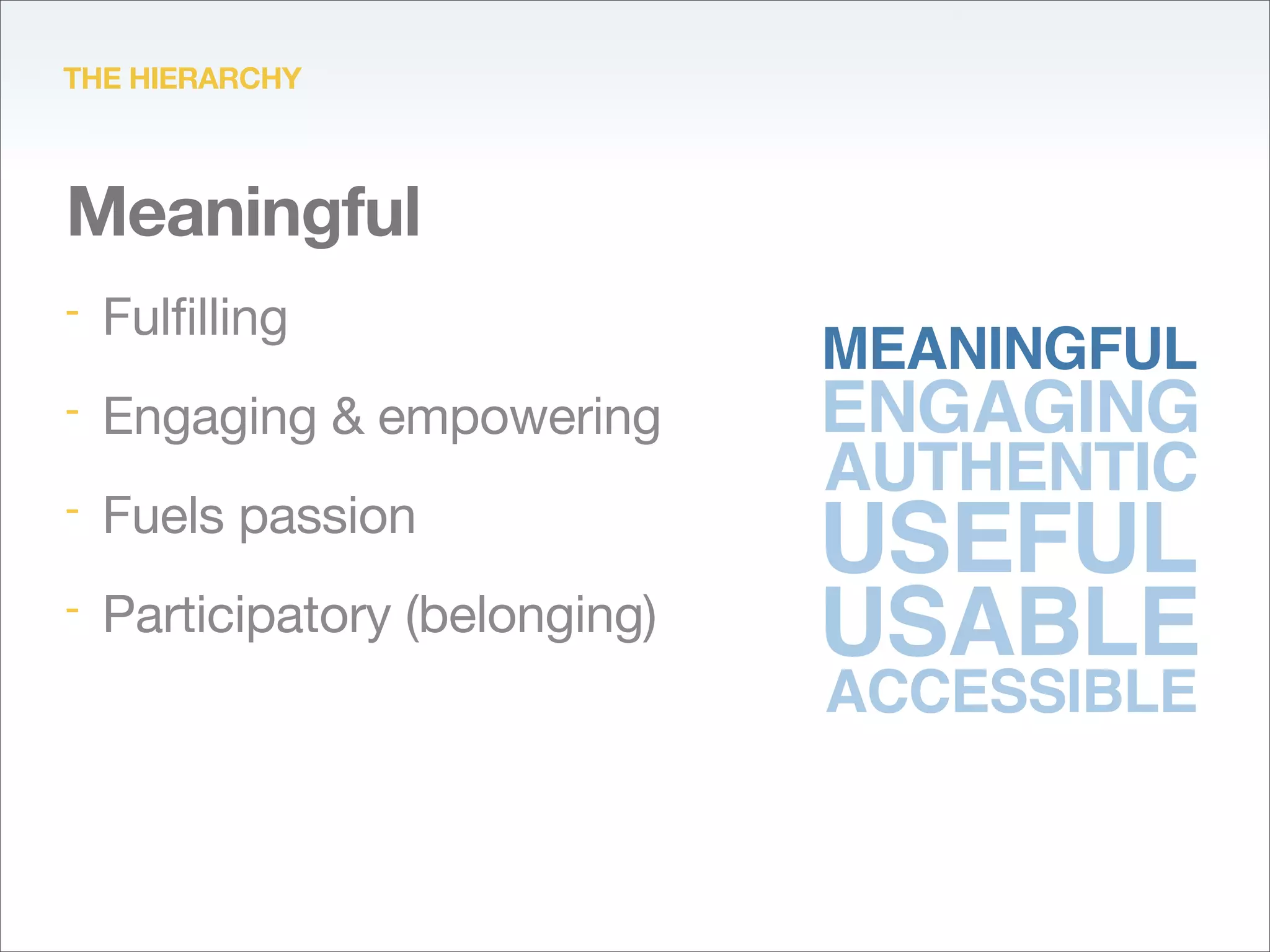 The value of an interaction