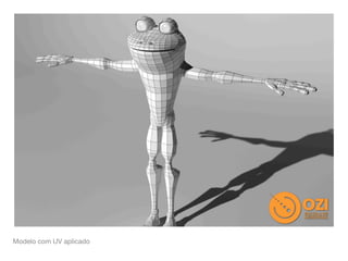 Modelo com UV aplicado
 