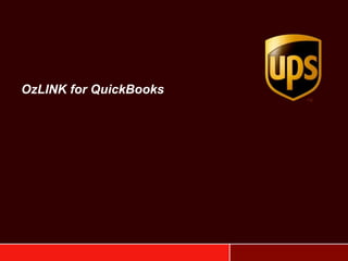 OzLINK for QuickBooks
 