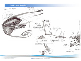 Concept Vehicle Design




www.ozmumcu.com                 OZMUMCU Creative Solutions Ltd.   11
 