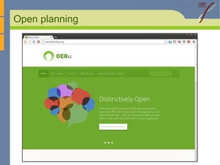 OERu strategic and action plan
 