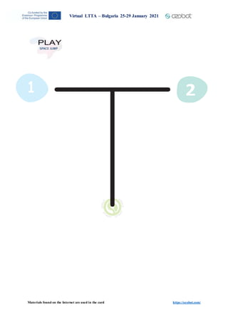 Materials found on the Internet are used in the card https://ozobot.com/
Virtual LTTA – Bulgaria 25-29 January 2021