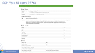 © 2017 NTT DATA Corporation 25
SCM Web UI (port 9876)
 