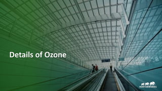20 © Hortonworks Inc. 2011–2018. All rights reserved
Details of Ozone
 