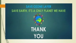 Ozone depletion