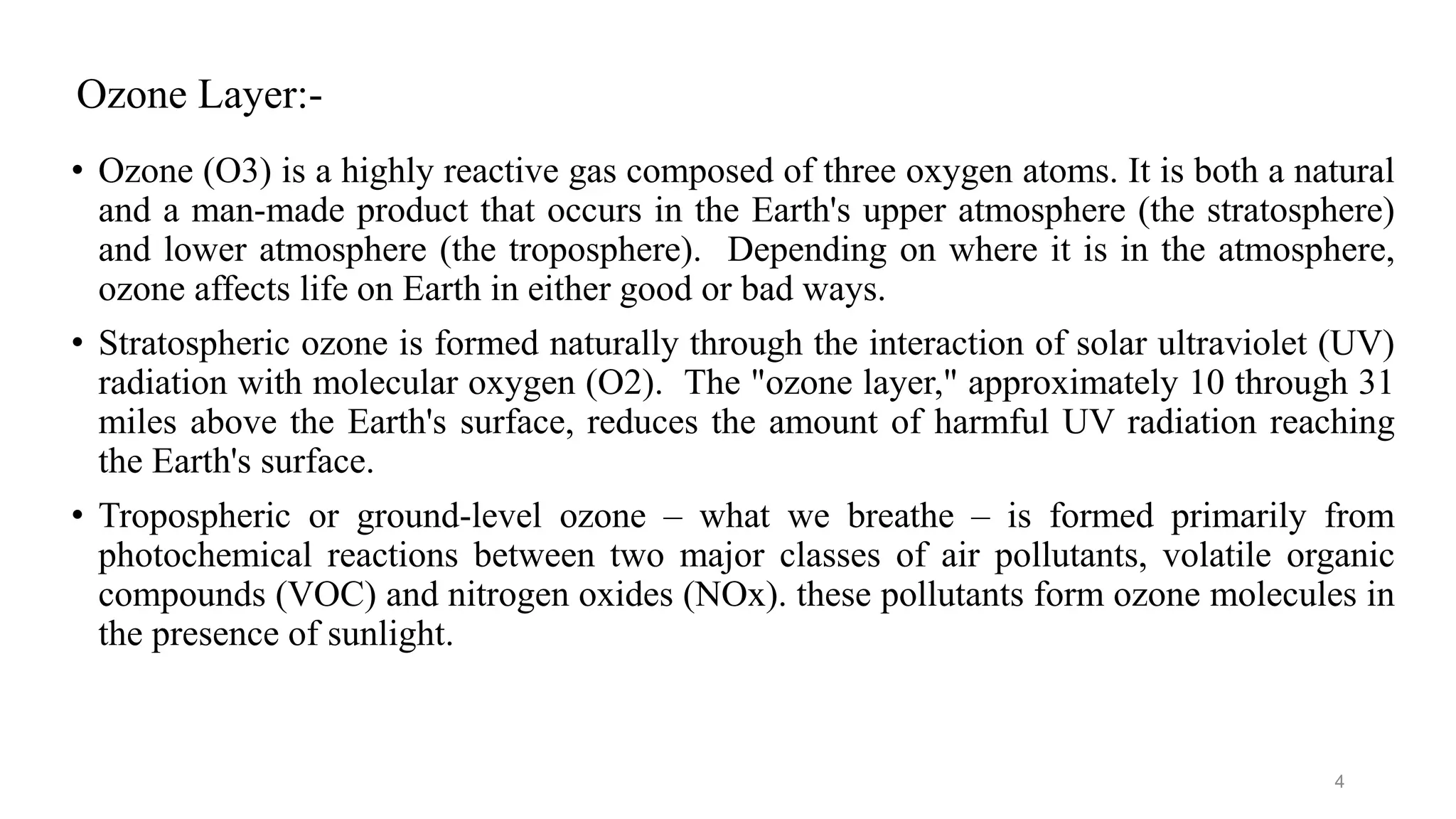 Ozone layer depletion | PPTX | Indoor Environmental Quality | Home & Garden